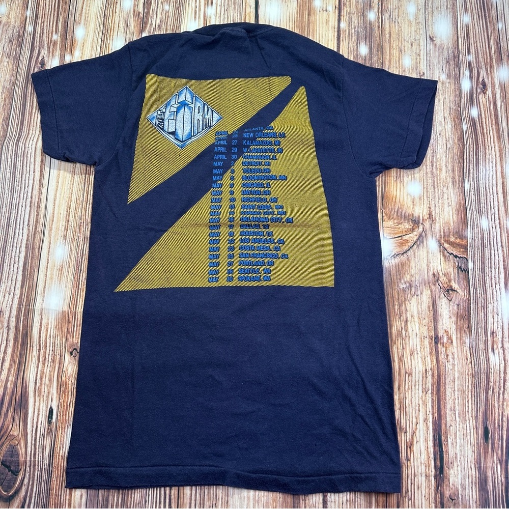 Vintage Jimmy Page Led Zeppelin The Firm  Concert Tour T Shirt Size Médium - Picture 4 of 14